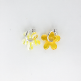 Flora Piccolo Hoops Silver