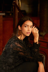 Black Gregoria Blouse