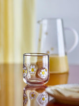 Bee & Daisy Glasses, Set of 2