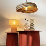 Toarmina Amber Glass Vase Tall
