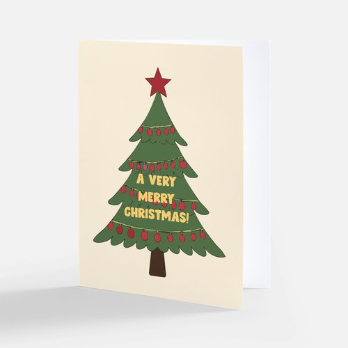 A Very Merry Christmas Card