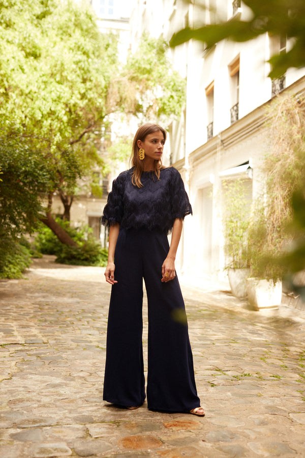 Navy Gustave Trousers