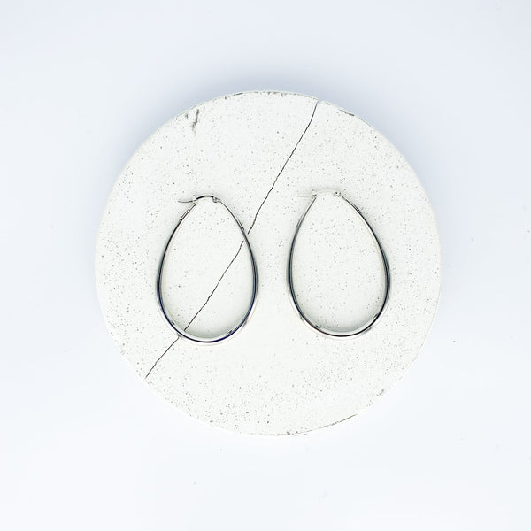 Tonie Grande Hoops Silver