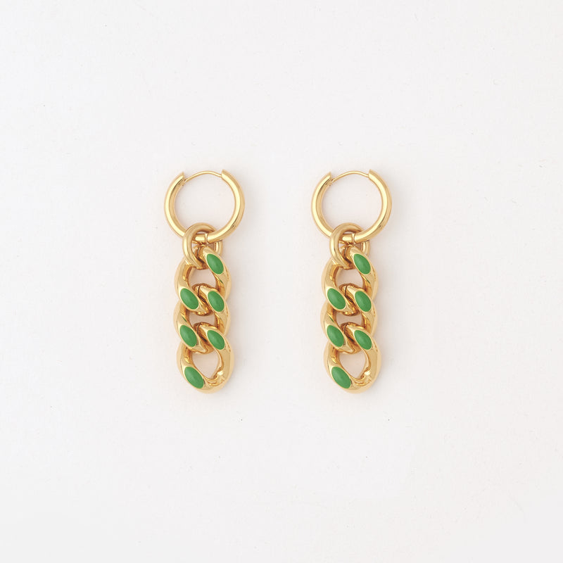 Christy Chain Hoops