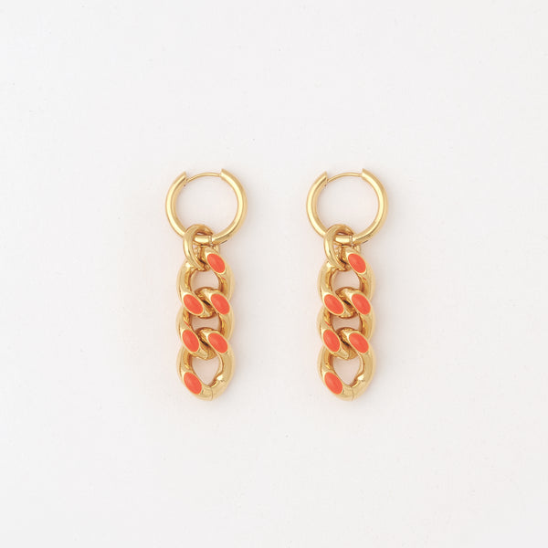 Christy Chain Hoops